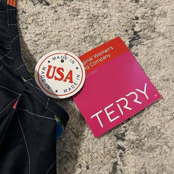 NWT Terry Bicycle Jersey Women M Sun Goddess Space Travel Cycling USA MADE - Picture 4 of 15